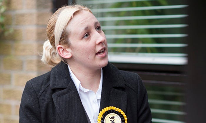 Mhairi Black: the 20-year-old student poised to unseat Douglas Alexander |  General election 2015 | The Guardian