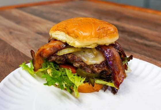 Sweet & Spicy Hellbender Burger