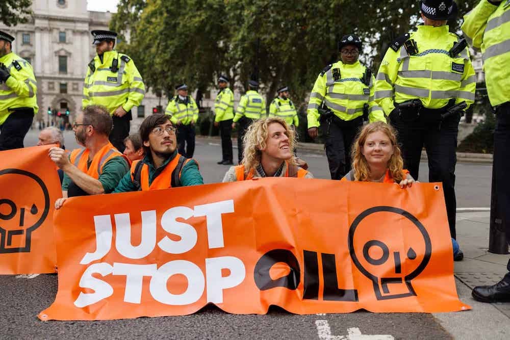 Just Stop Oil Vows to Escalate Protests if Demands Go Unmet