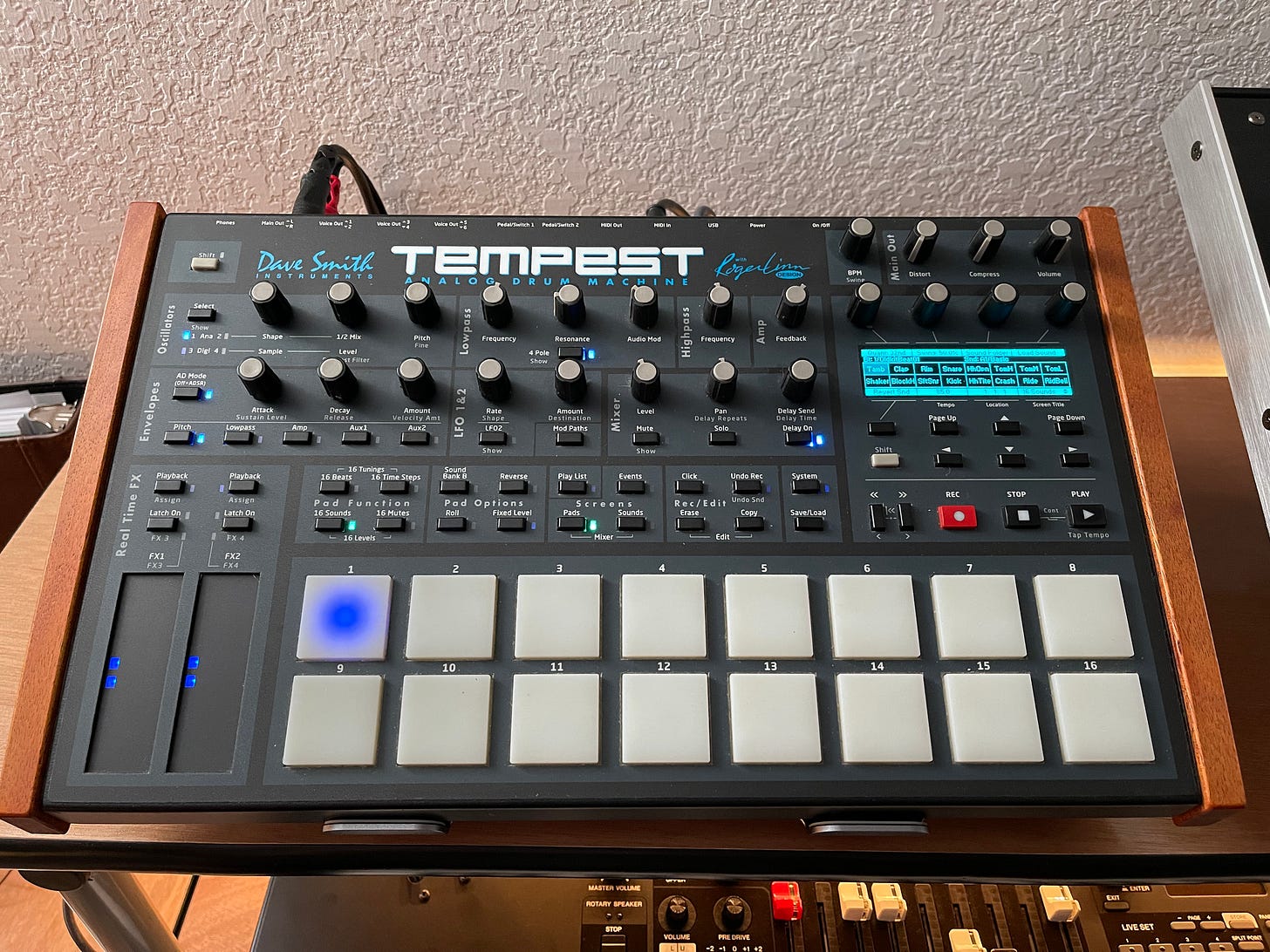 DSI Tempest Analog Drum Machine