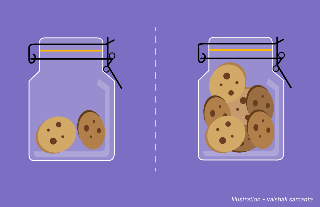 Participants were given cookies in jars – some jars had many cookies, others had only a few. Despite the cookies being identical, participants rated those in the nearly empty jars as more desirable and better tasting. Scarcity, it seems, is a recipe for desire.