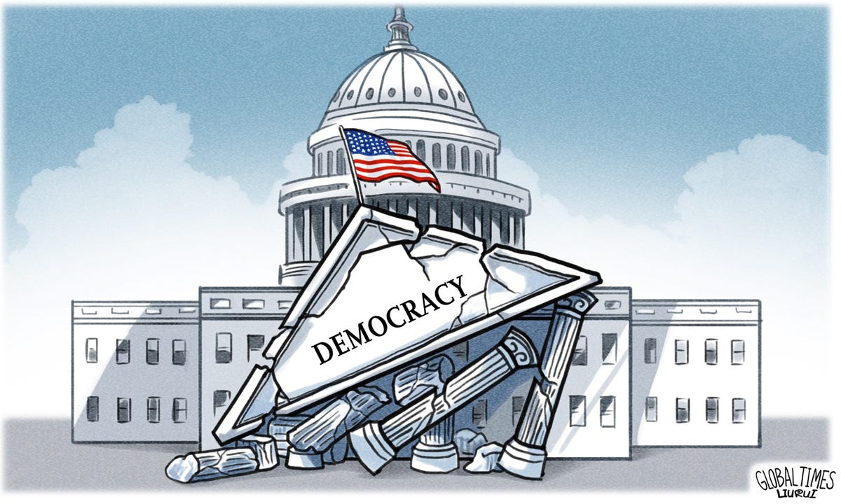 Midterms show that democracy in the US is increasingly broken - Global Times