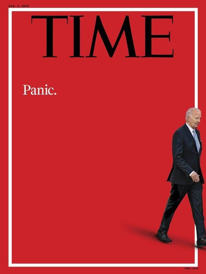 Copertina Time Biden 