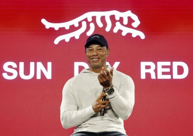 Tiger Woods unveils new Sun Day Red apparel line after Nike split