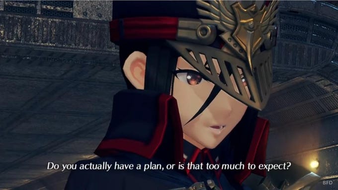 Do you actually have a plan, or is that too much to expect? | Xenoblade  Chronicles 2 | Know Your Meme