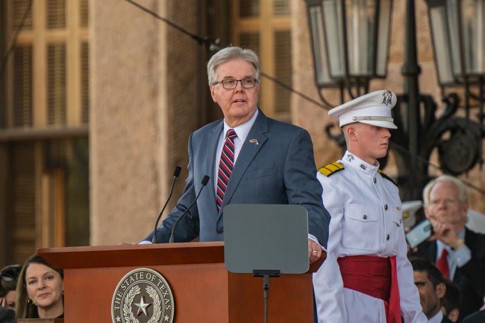 Greg Abbott Is Inaugurated For His Third Term As Texas Governor