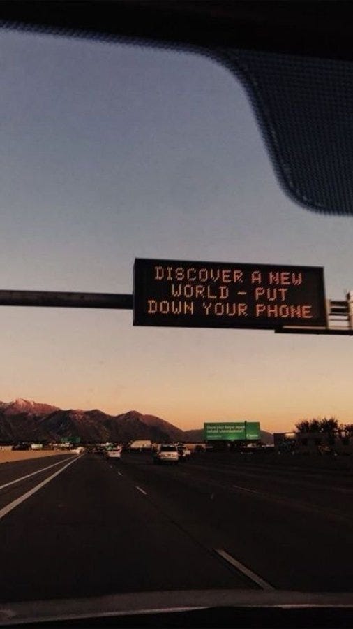 Discover a New World. Put Your Phone Down.