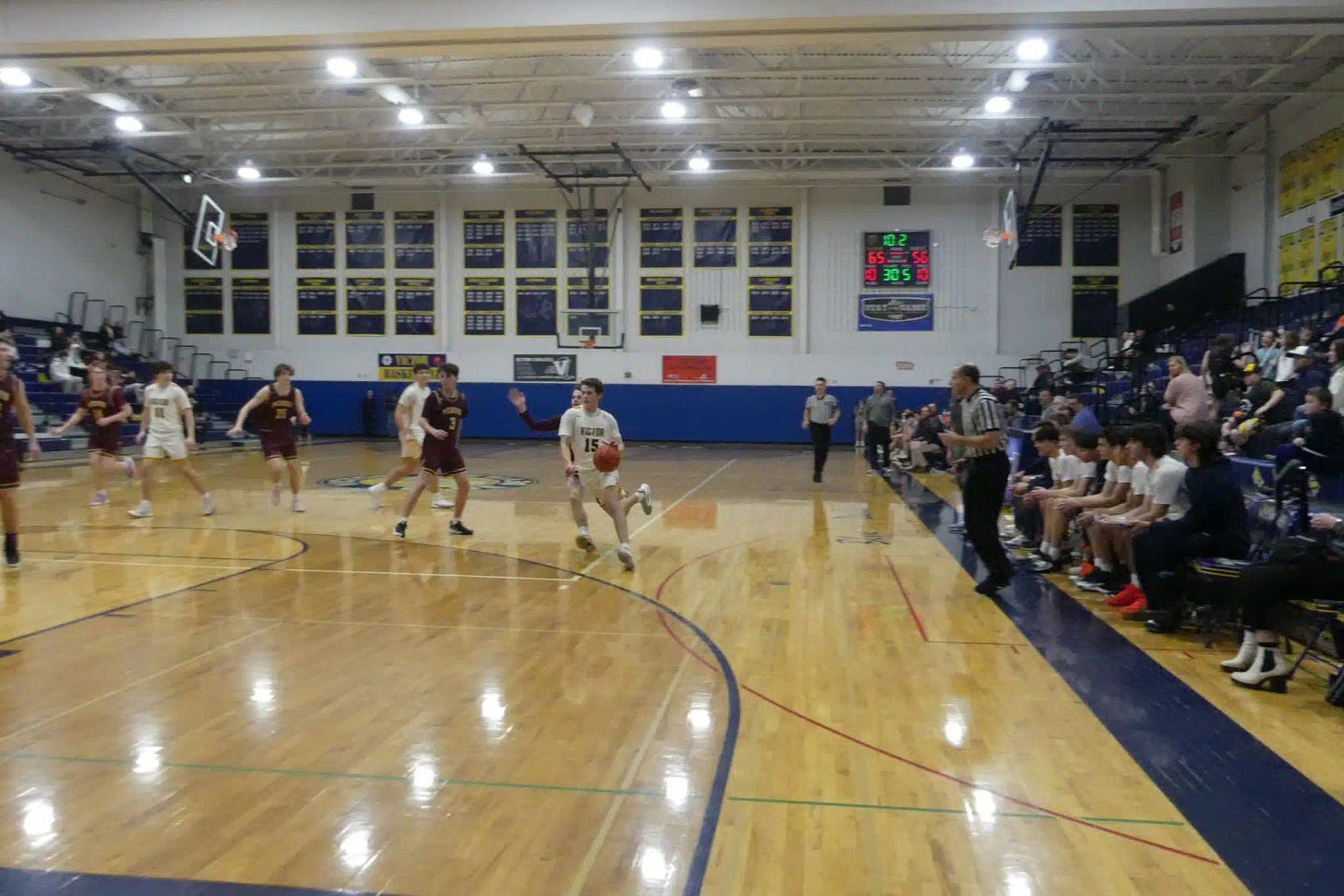 WEDNESDAY HS BASKETBALL REPORT: Waterloo girls cruise past Midlakes; Victor boys suffer first loss