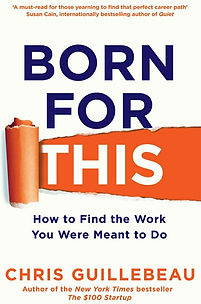 Front cover of Born for This - book by Chris Guillebeau