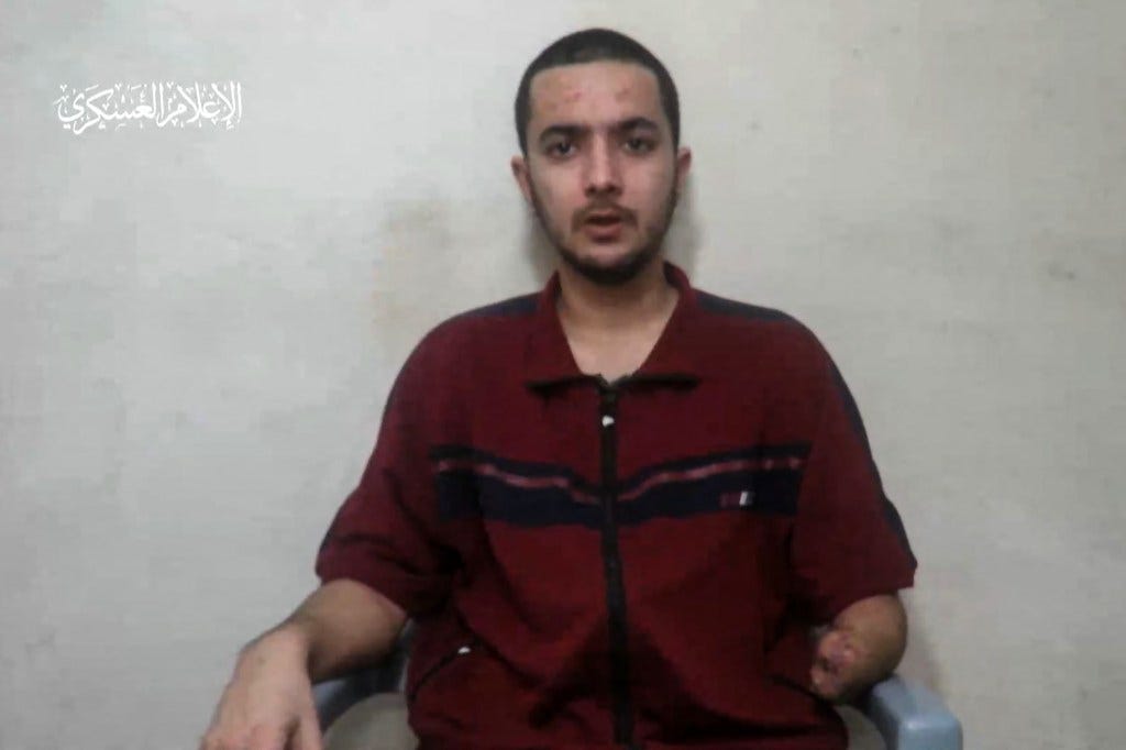 Goldberg-Polin was featured in a Hamas propaganda video with his missing hand. 