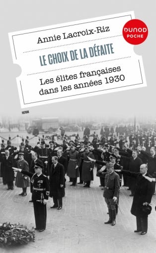 Le choix de la défaite