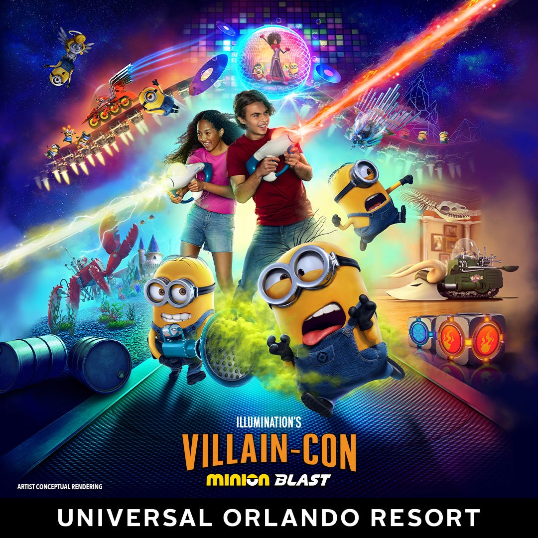 Villain-Con Minion Blast at Universal Orlando Resort
