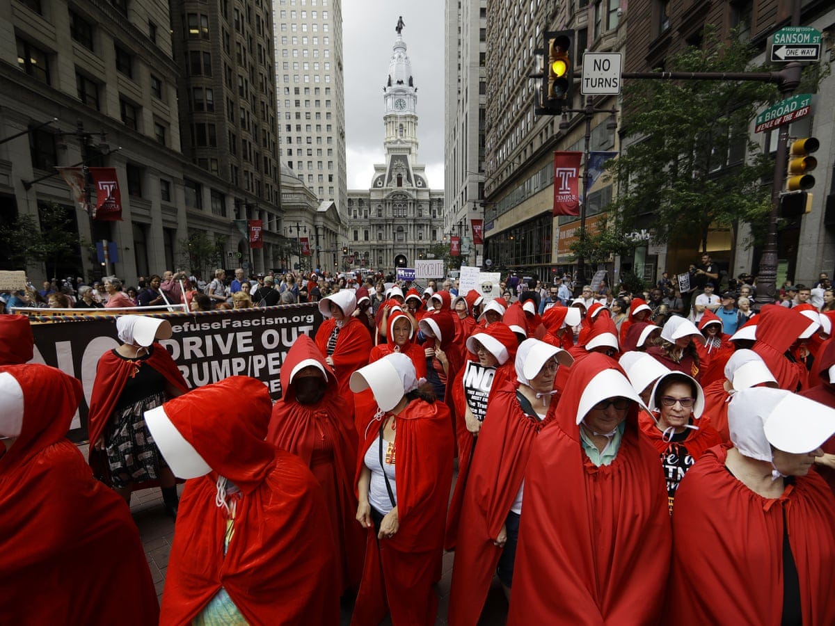 How The Handmaid's Tale dressed protests across the world | Protest | The  Guardian