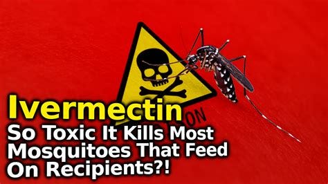 Ivermectin Is So Toxic It Kills Most Mosquitoes That Feed On Its Users ...