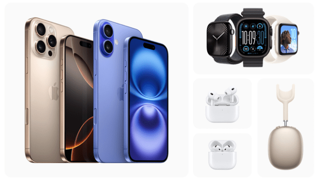 Customers can pre-order the new iPhone 16 and iPhone 16 Pro lineups, Apple Watch Series 10, the new black titanium Apple Watch Ultra 2, and the new AirPods lineup on apple.com and on the Apple Store app.