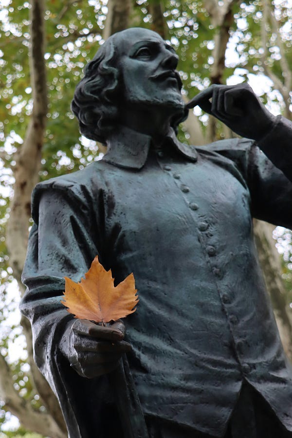 William Shakespeare statue