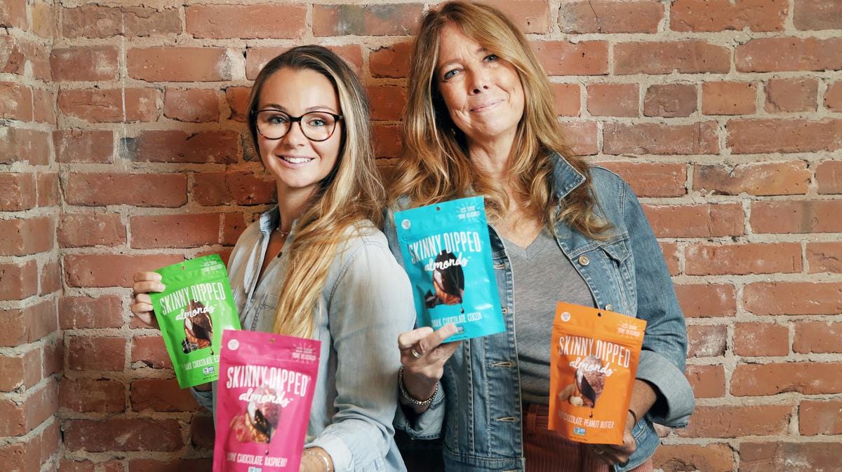 Seattle snack company SkinnyDipped raises $12M with celebrity backing -  Bizwomen