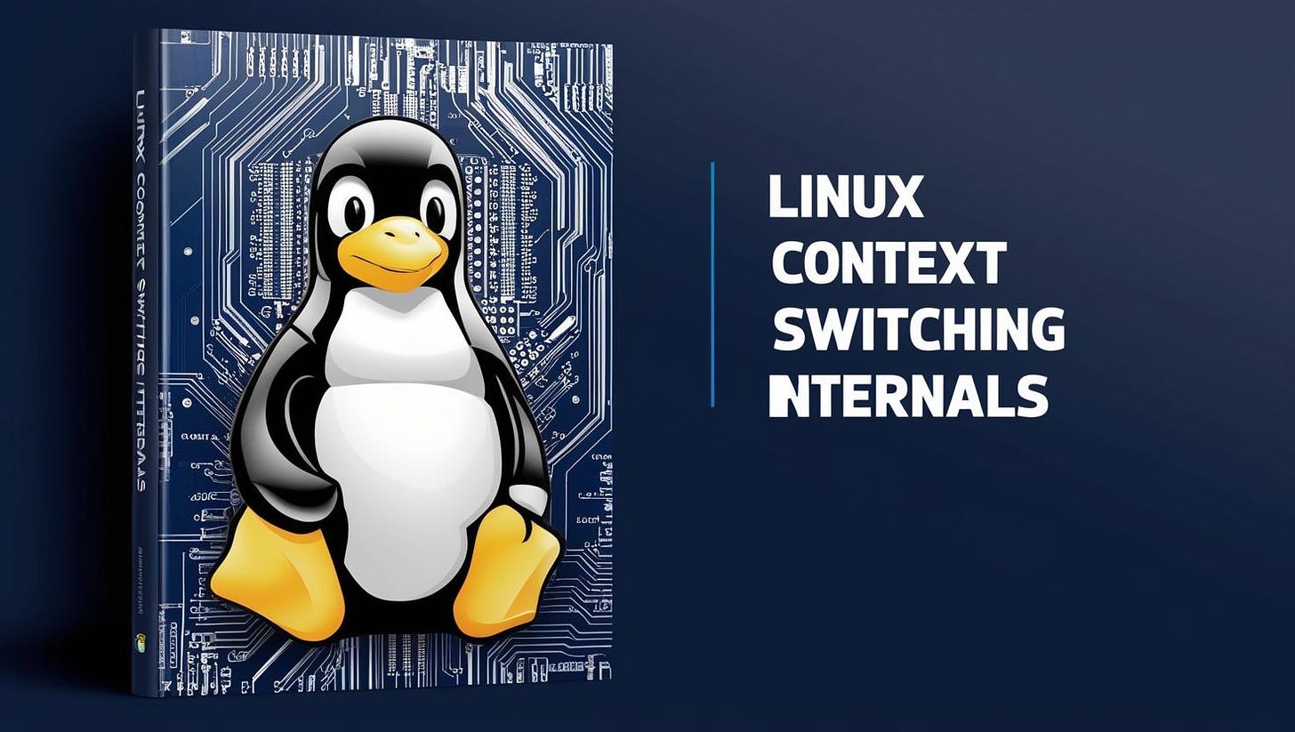 Cover art: Linux Context Switching
Internals