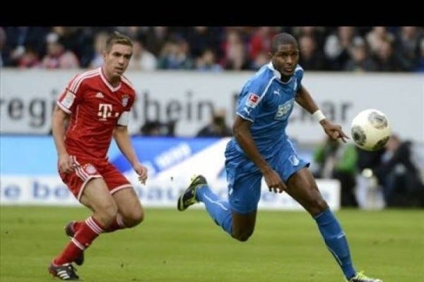 bayern munich beats hoffenheim bundesliga 2015 soccer