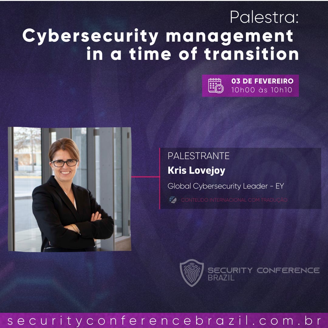 Cybersecurity management in a time of transition