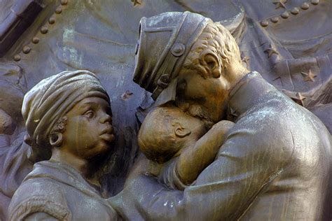 This is a detail photograph from the Confederate monument at Arlington ...