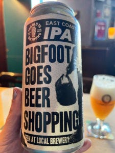 Bigfoot Goes Beer Shopping Bigfoot Goes Beer Shopping