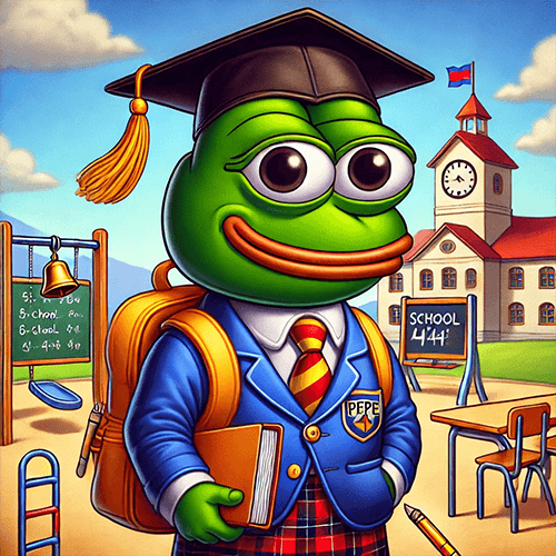 Pepe the Schoolkid 🐸📚 is a fun!