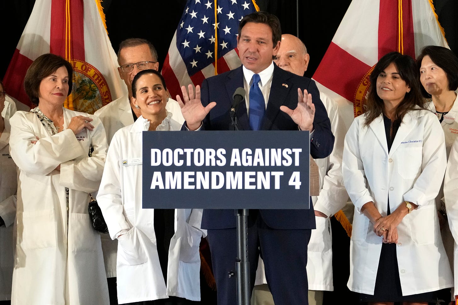 DeSantis administration threatens charges stemming from TV ad supporting  abortion initiative - POLITICO