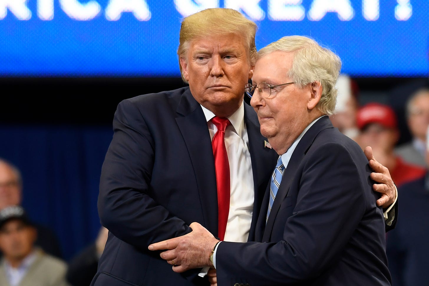 Donald Trump, Mitch McConnell fall short in Kentucky but remain steady  allies in Washington