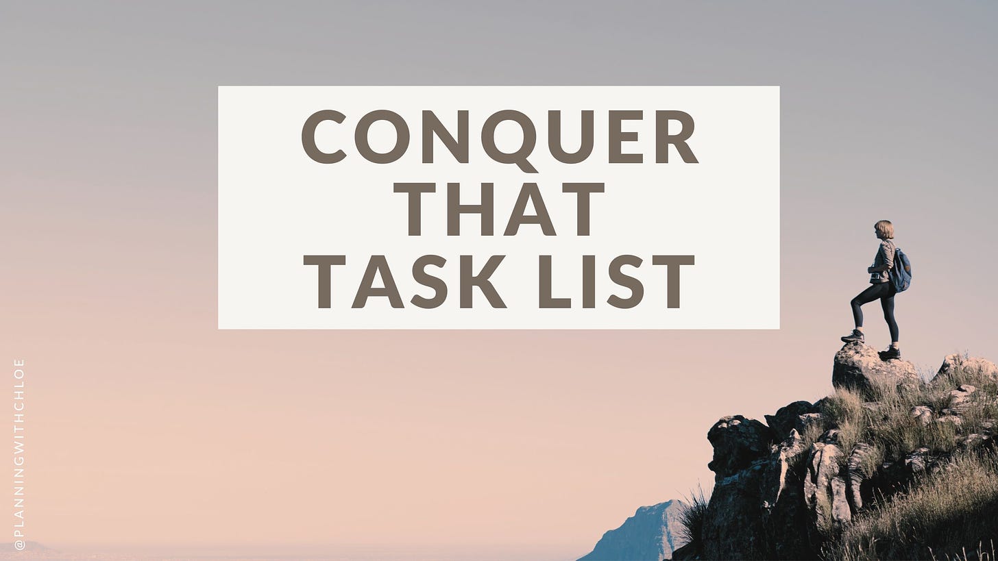 conquer your task list