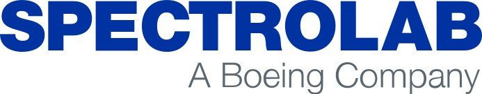 Spectrolab solar panels powering SWOT satellite. Company Logo.