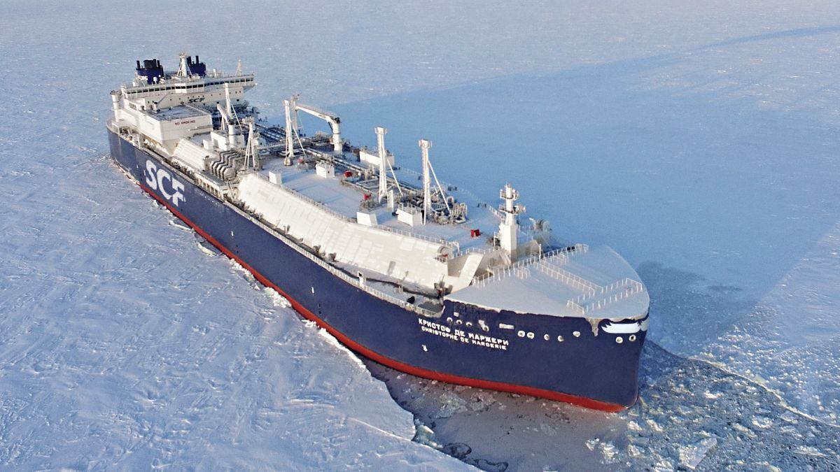 Riviera - News Content Hub - Fleet of ice-breaking carriers propel Russia's  Arctic LNG ambitions