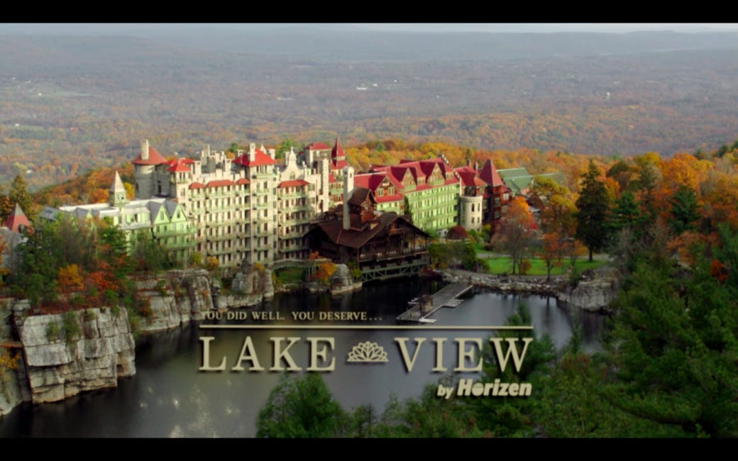 The Lake View from the TV show Upload