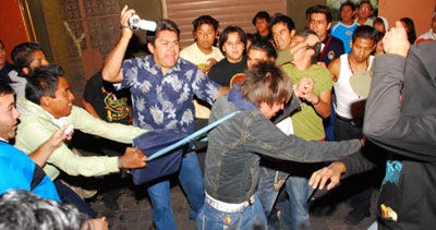 Anti-Emo Riots in Mexico, Caught on Tape!