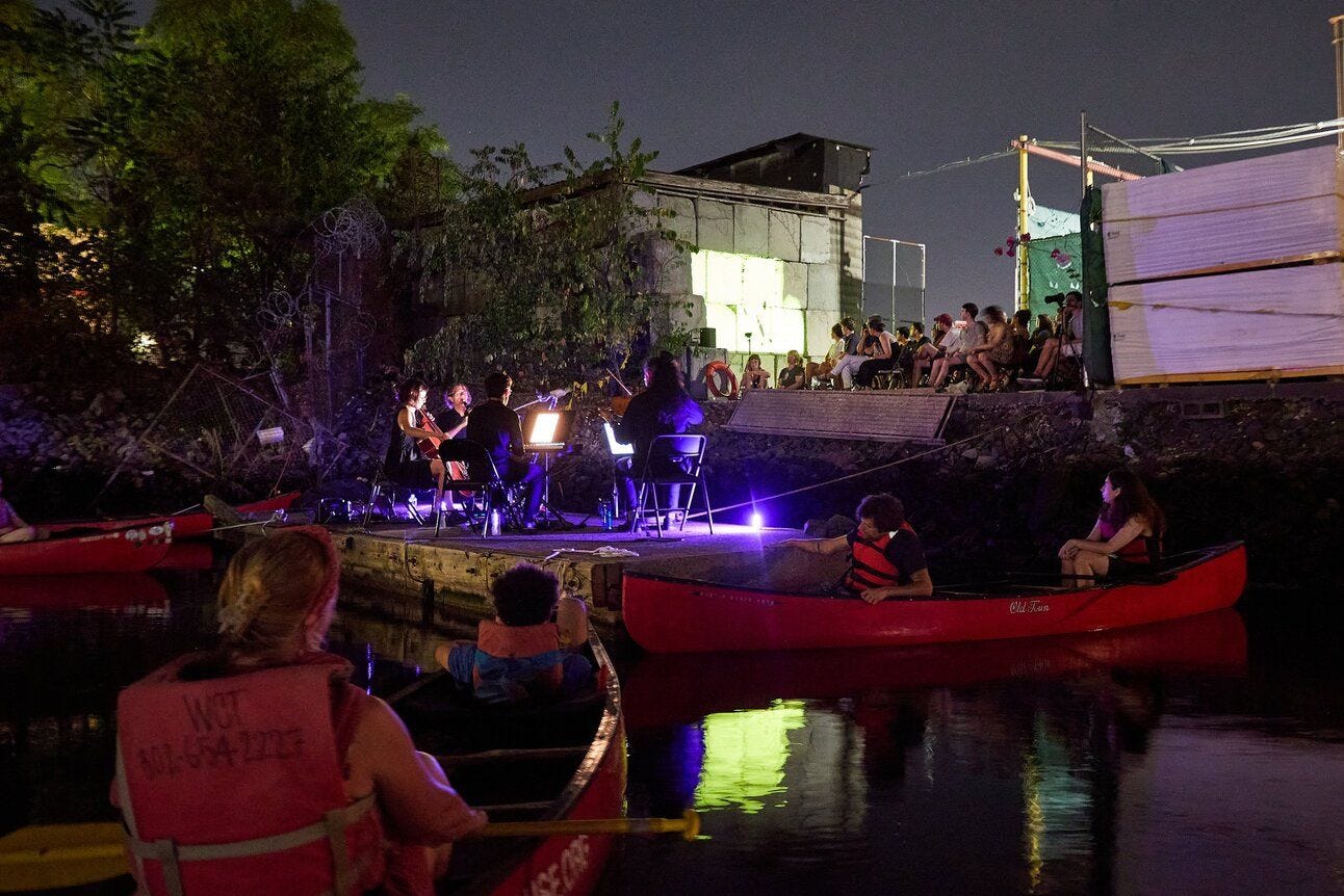 Gowanus Dredgers nighttime concertt