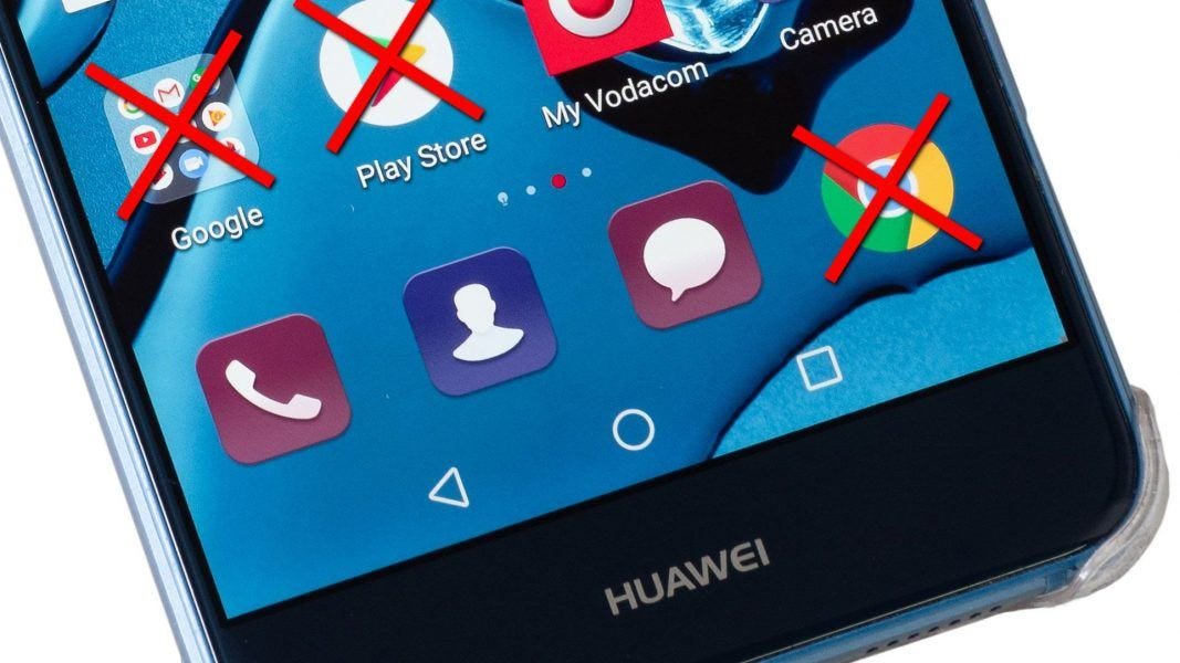 google abandons huawei