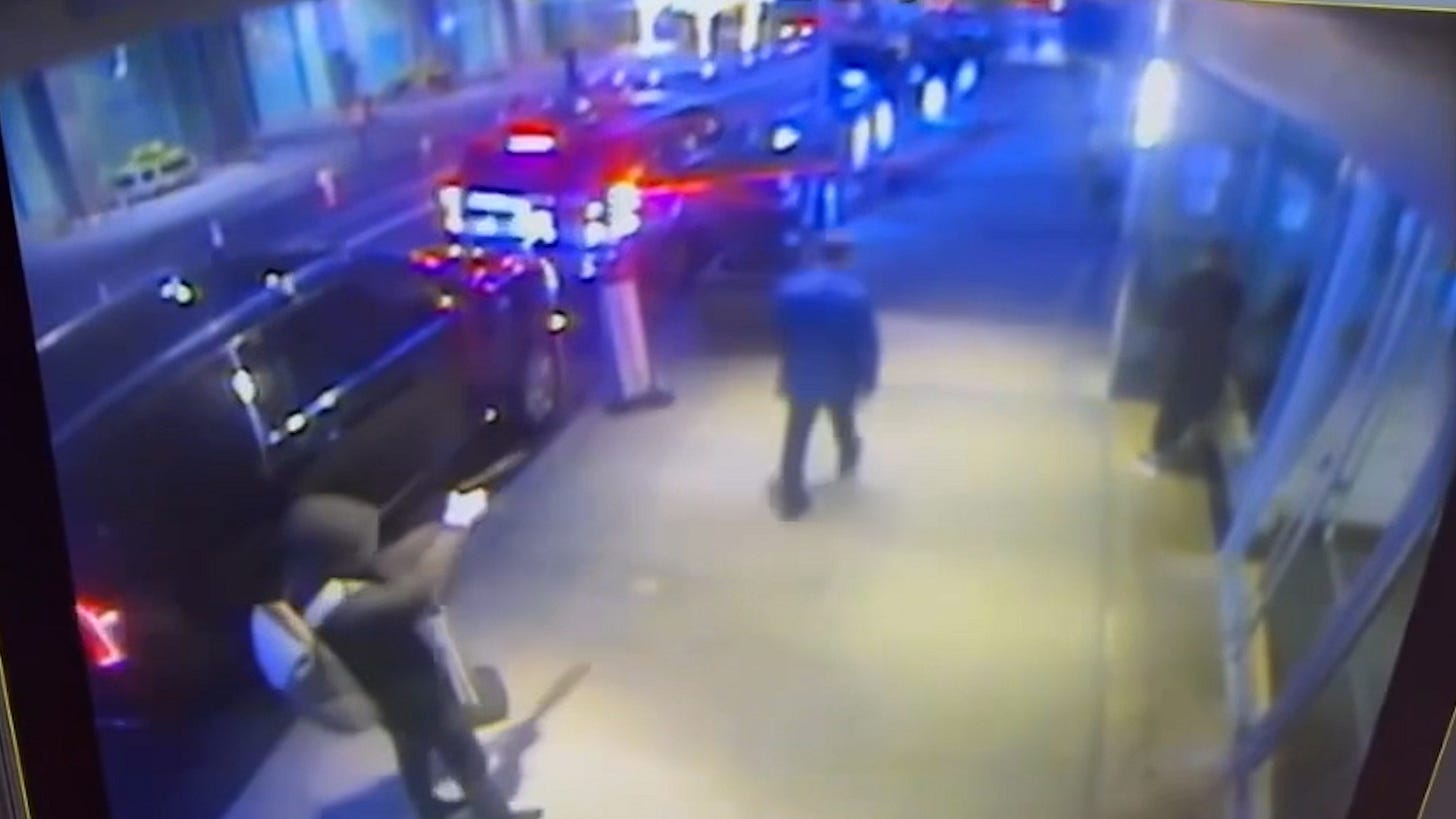 Video shows UnitedHealthcare CEO being fatally shot