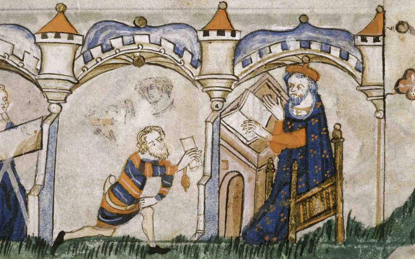 Medieval messenger