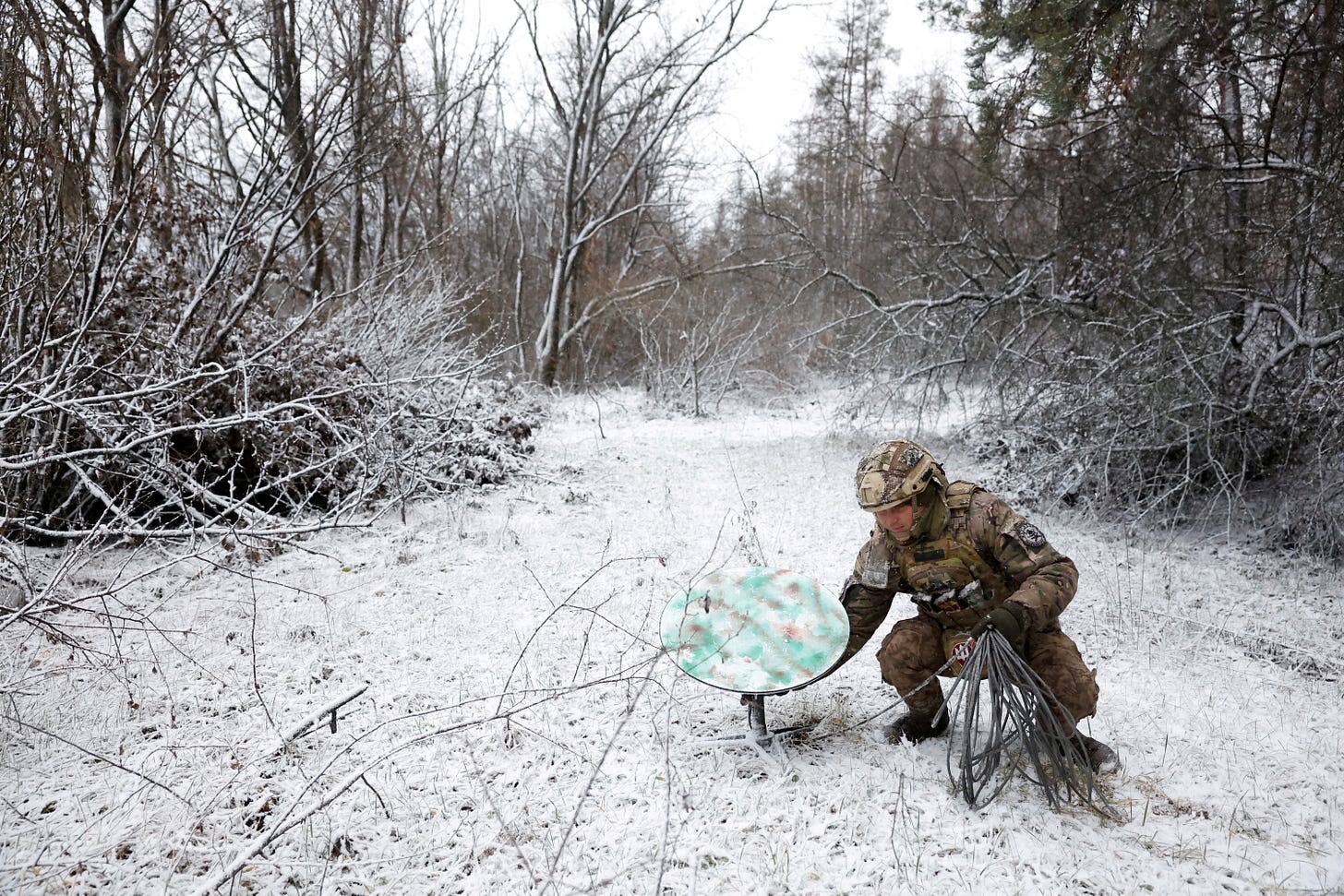 Orthodox Christmas on the frontline, in the region of Kreminna