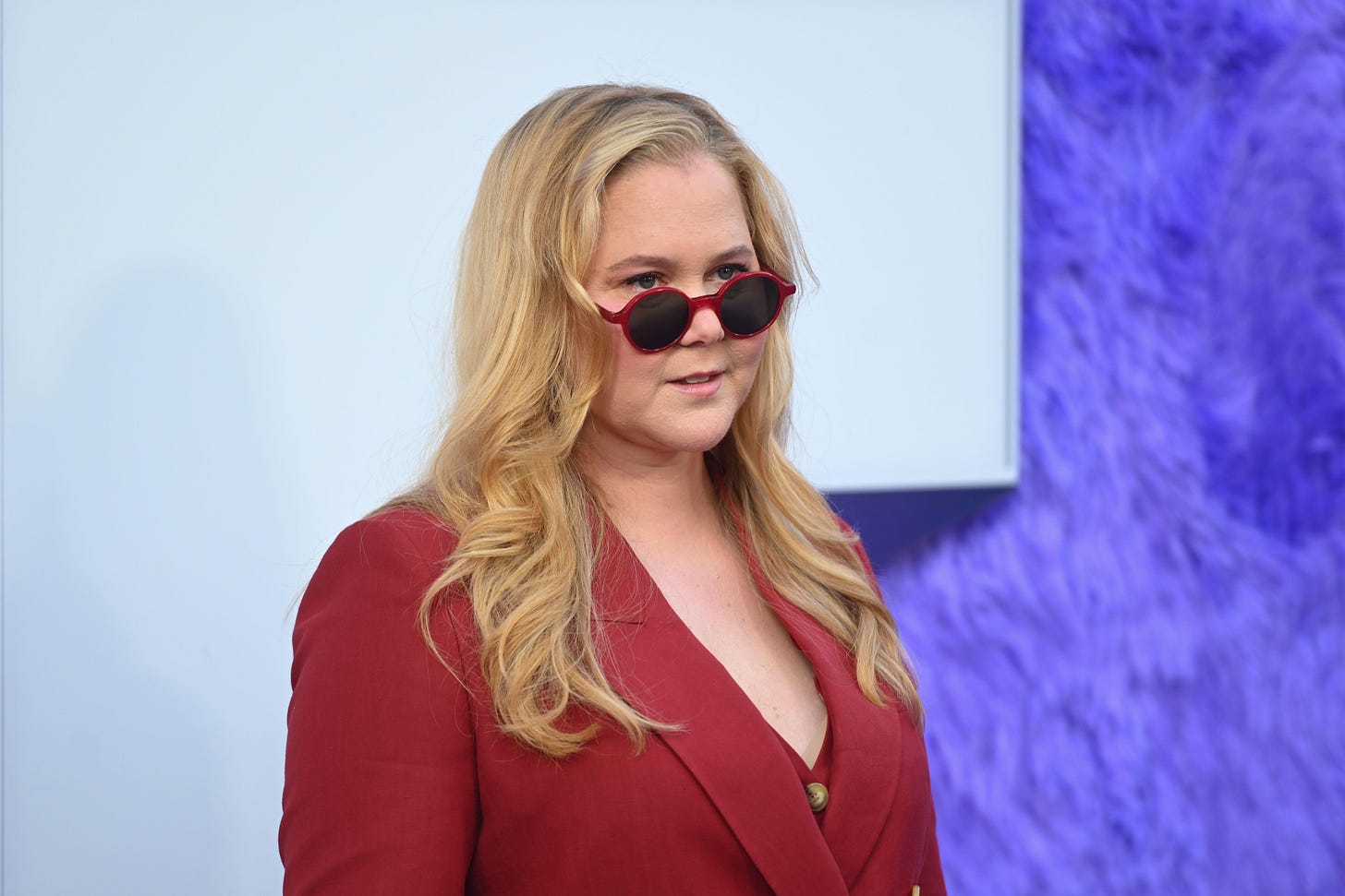 Amy Schumer at the premiere of If at the SVA Theatre in New York City