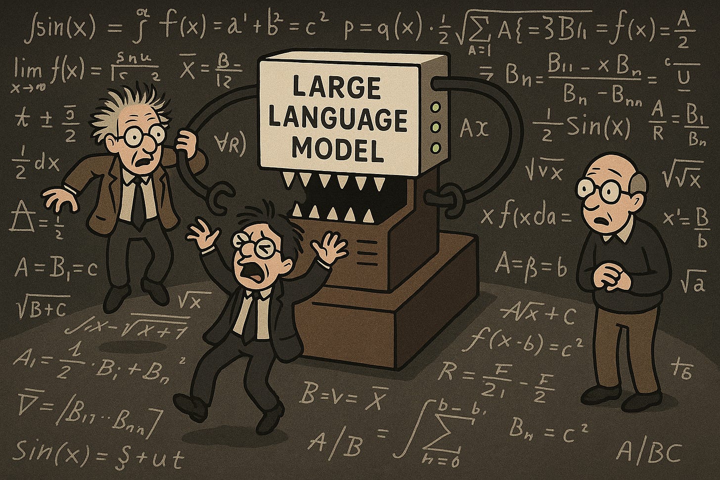 Large language models, in the process of replacing mathematicians Large language models, in the process of replacing mathematicians