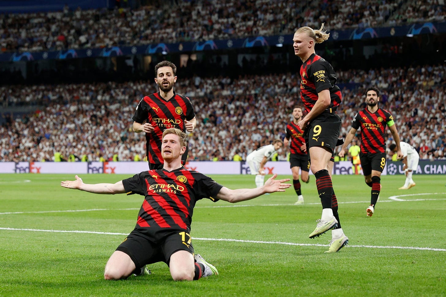 Real Madrid vs Man City: Score, result and report as Kevin De Bruyne and  Vinicius Jr score wonder goals | The Independent