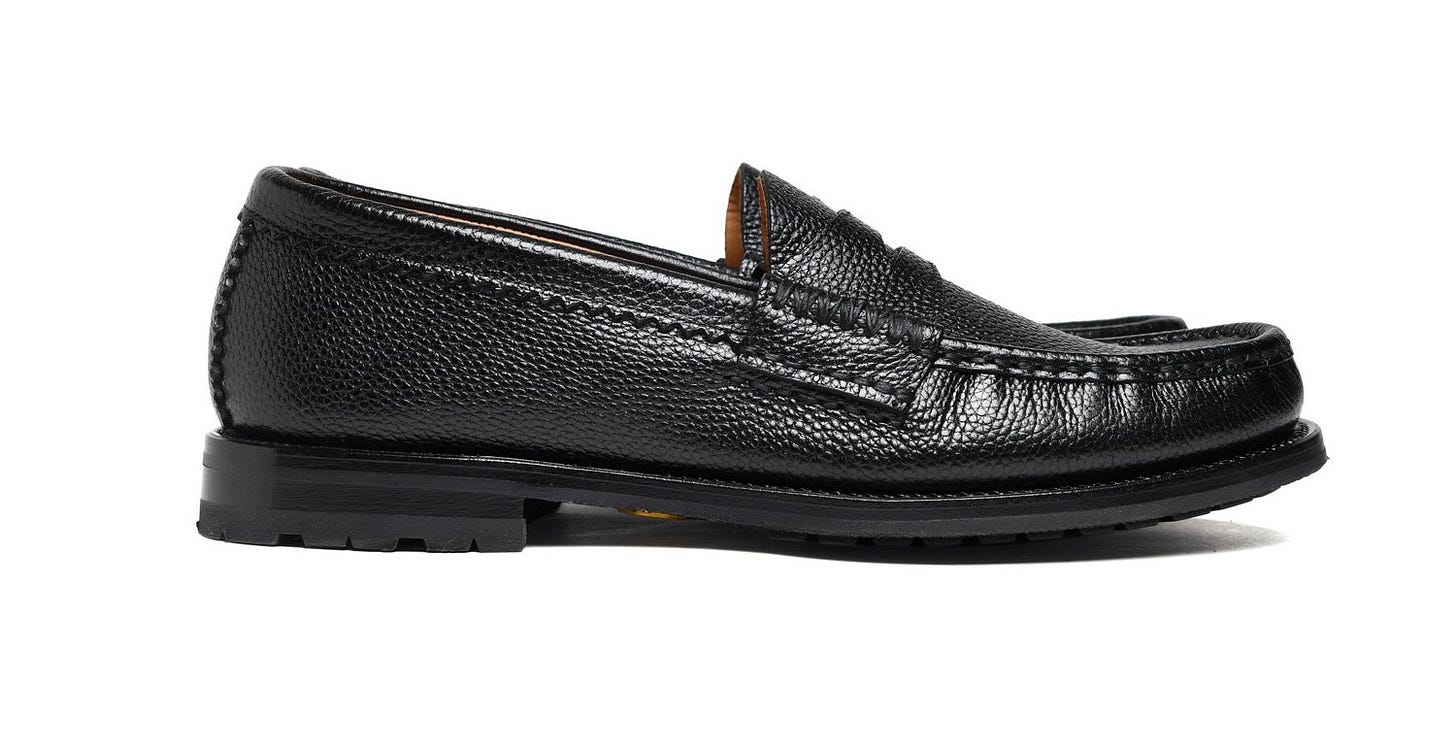 Rob's Loafer Vibram Tuscany - T Pale FW24 — YUKETEN