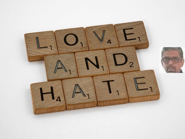 Love Or Hate, Which Is The Stronger Unifier.
