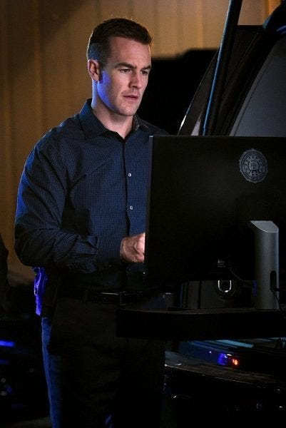 james van bare der beek back on csi cyber bottoming 2015