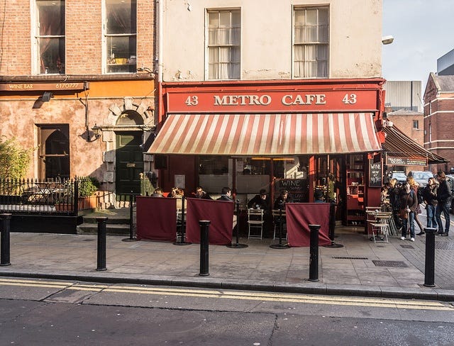 Metro Cafe - Dublin (43, South William Street) Metro Cafe - Dublin (43, South William Street)