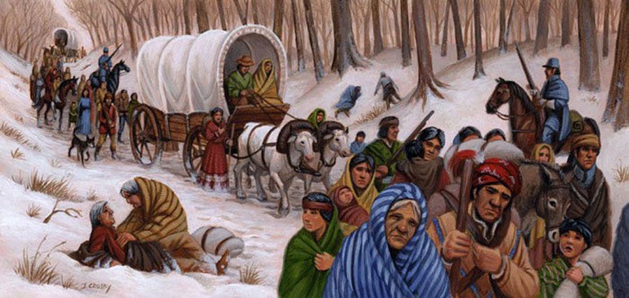 30 Sad And Bizarre Facts About The Trail Of Tears - Tons Of Facts