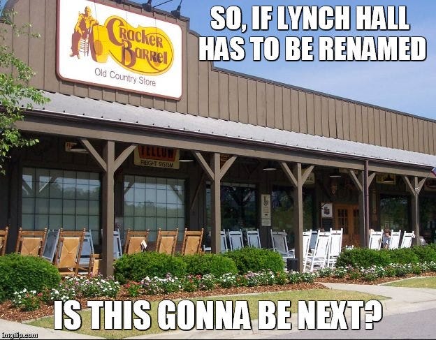 cracker barrel is next! - Imgflip