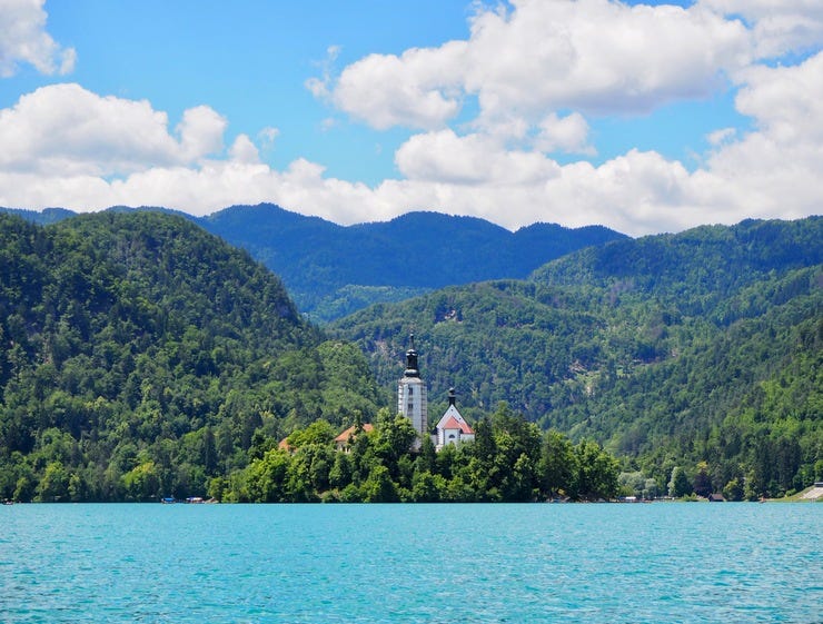 Bled Island and its church