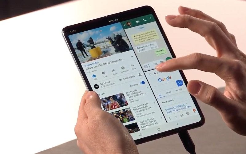 samsung galaxy fold tablet